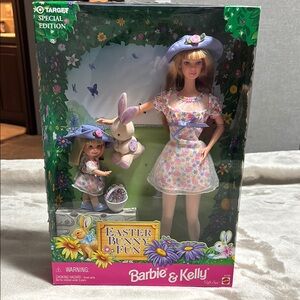 Easter Bunny Fun Set - Barbie & Kelly vintage 1998